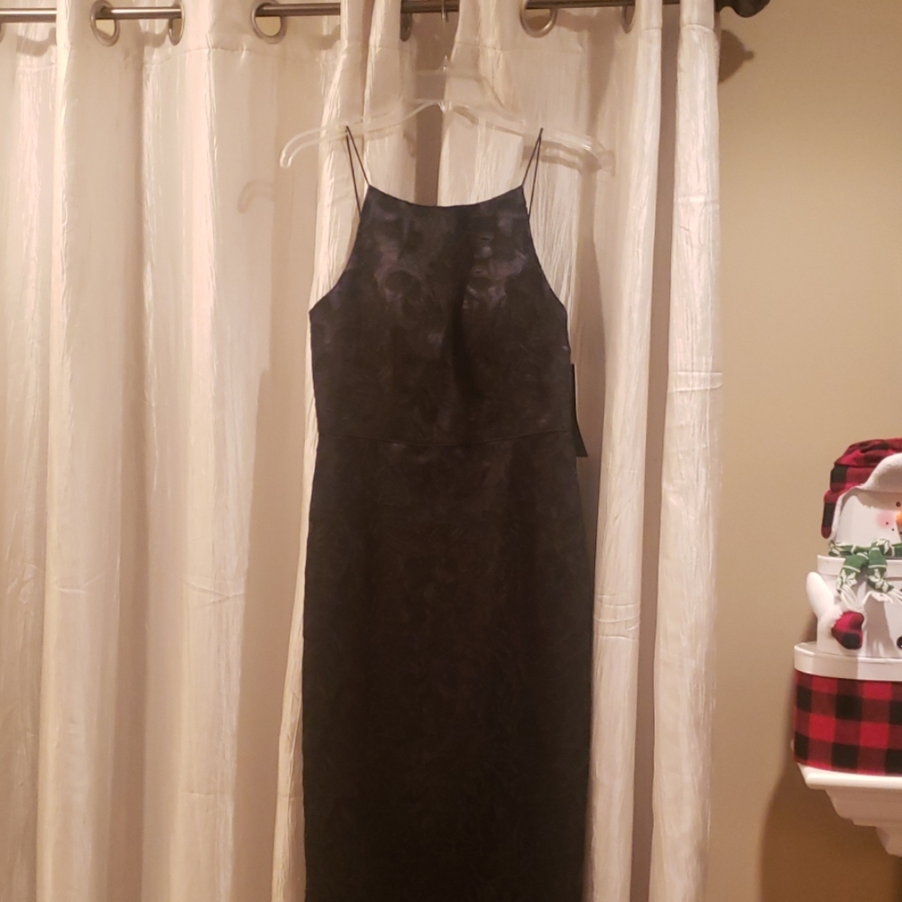 NWT Aidan Mattox Black Evening Gown